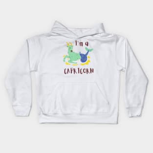 i'm a capricorn Kids Hoodie